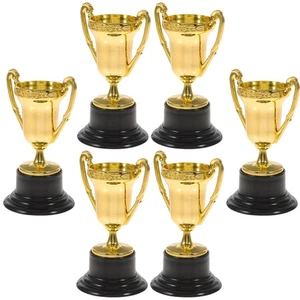 6 Piezas Juego Trofeo Mini Juguete Niño Plástico Pequeños Trofeos Niños Pequeños - Imagen 1 de 12