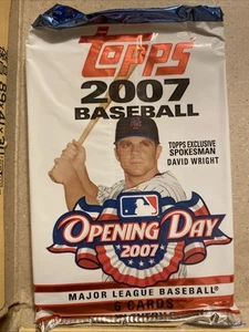 2007 Topps Opening Day Baseball Factory Sealed Hobby Pack - Picture 1 of 1