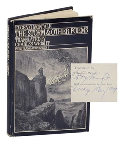Eugenio MONTALE, Charles Wright / STORM & OTHER POEMS Signed First #133855 - Picture 1 of 1