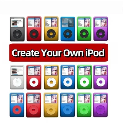 New Apple iPod Classic 7th Generation 160GB Custom Color Modded SSD 2KmAh Sealed - Image 1 of 4