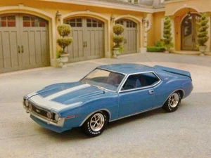 2nd Gen 1971- 1974 American Motors AMC AMX Javelin 401ci V8 Coupe 1/64 Scl LE I - Picture 1 of 5
