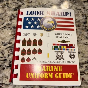 Marines USMC "Look Sharp!" Uniform Guide Spiralbuch - Bild 1 von 1