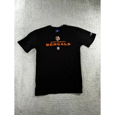 Vintage Reebok NFL On Field Cincinnati Bengals T Shirt Boys 18 20 Short Sleeve - Image 1 of 4