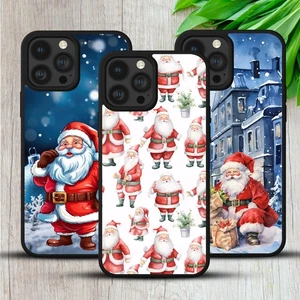 CHRISTMAS SANTA CASE FOR IPHONE SAMSUNG HUAWEI GOOGLE REINDEER GIFT PHONE COVER - Picture 1 of 30