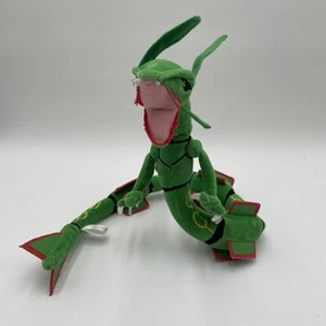 Large 31” Rayquaza Pokemon Center Poke Plush Bendable Posable Stuffed Doll 2014 - Picture 1 of 8