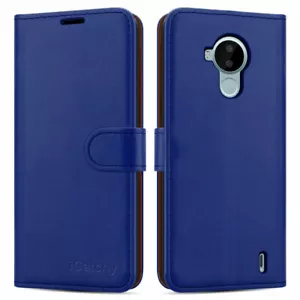 For Nokia C30 Phone Case Leather Wallet Book Flip Folio Stand View Cover - Picture 1 of 47