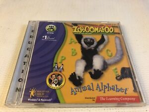 XP 95 PC 2001 PBS Kids Game Zoboomafoo Animal Alphabet Educational Interactive