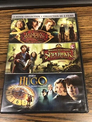 Lemony Snickets / Spiderwick Chronicles / Hugo (DVD Combo 3 Movie Collection) - Image 1 of 2