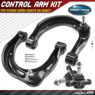 4x Front Control Arm w/ Ball Joint for Hyundai Azera 2006-2011 Sonata Kia Amanti - Image 1 of 4