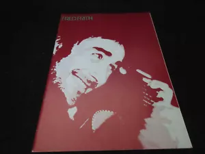 Fred Frith 1981 Japan Tour Book Concert Program Henry Cow Slapp Happy RIO - Picture 1 of 8
