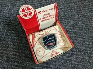 Vintage NOS Schwinn Krate Stingray Bike Speedometer 16 inch* Bicycle Accessory - Picture 1 of 9