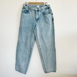 Good American Jeans Damen 6/28 blau gut 90er locker Oversize Baggy blau - Bild 1 von 10