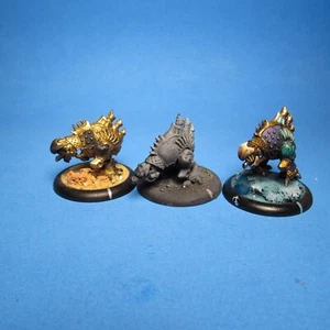 Warmachine Cryx Metal Bonejacks x3 oop d03 - Picture 1 of 1