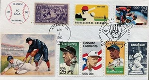 SC DCA 2619 Olympic Baseball Too many Baseball stamps  - Bild 1 von 1