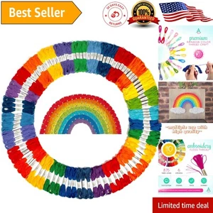 Versatile 110 pcs Durable Polyester Embroidery Thread – Ideal for Crafts - Picture 1 of 9