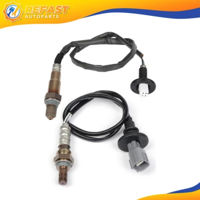 2pcs Fits for 2003-2006 Pontiac Vibe 1.8L O2 Oxygen Sensor Downstream Post Cat Foto 1 de 4