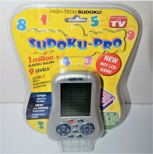 Oika Electronic Sudoku Handheld Portable Number Puzzle Game Travel IQ New