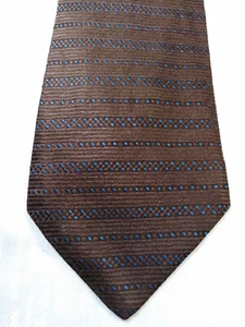 F&F Roma 100% Seda Corbata Italy Vintage Clásico - Imagen 1 de 5