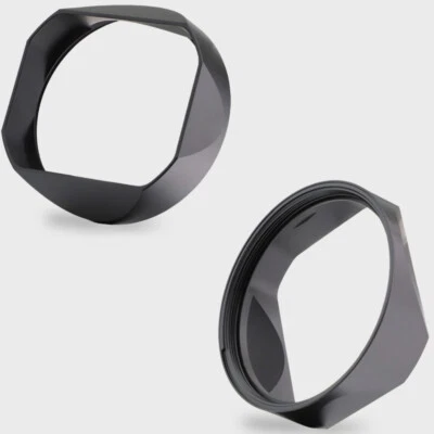 Rectangle Metal Aluminum Alloy Lens Hoods Cap Cover Hood For Lecia Q3 Q2 Q QP - Image 1 of 4