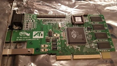 ATI Rage IIC 4MB AGP x2 Graphics Card - Non-retail PN: 109-52800-01 - Image 1 of 4