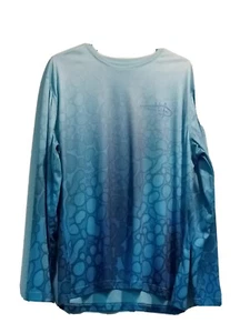 REEL LIFE LARGE UV PROTECTION LS FISHING SHIRT 44" CHEST pullover outdoors - Picture 1 of 5