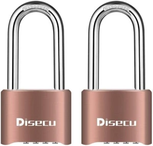 2,5 Zoll Langer Bügel Outdoor Wasserdicht Vorhängeschloss für Schule Fitnessstudio Spind, Tor, Ha - Bild 1 von 6
