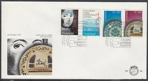 Niederlande Scott B543-6 FDC - Autoren & Töpferwaren - Bild 1 von 1