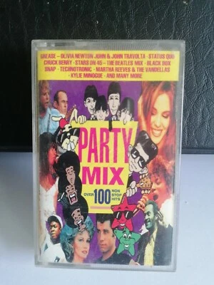Party Mix -   Cassette Tape Album 1991  Kylie, Status Quo ( Fully Play Tested )  - Image 1 of 4