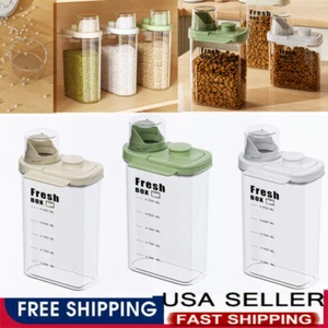 Dog Cat Food Container Sealed Plastic Storage Tank Moisture-proof Sealed Can - Picture 1 of 54