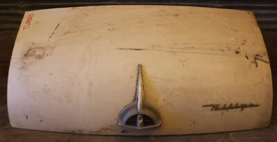 52 53 54 55 Willys Aero Coupe Bermuda OE Tapa de maletero de acero con bisagras (TL0063) Foto 1 de 4