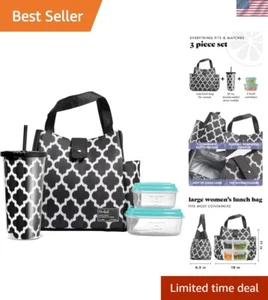 Lunch Bag For Women, Insulated Womens Lunch Bag For Work, Leakproof & Stain-R... - Picture 1 of 7