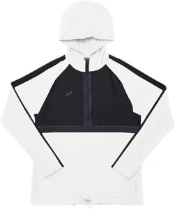 ASICS Team Woven Track Top, Team Black/Team White, 2XS - Picture 1 of 1