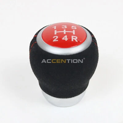 Pomo de cambio de marchas de 5 velocidades para Subaru Impreza WRX STI Outback Forester 2010-2018 Foto 1 de 4