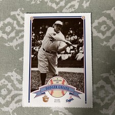 1989 Smokey The Bear Century Of Los Angeles Dodger Greats Babe Ruth #26!