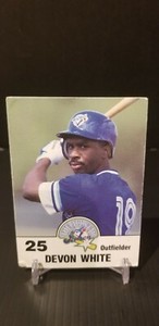 1991 Toronto Blue Jays Fire Safety #25 Devon White