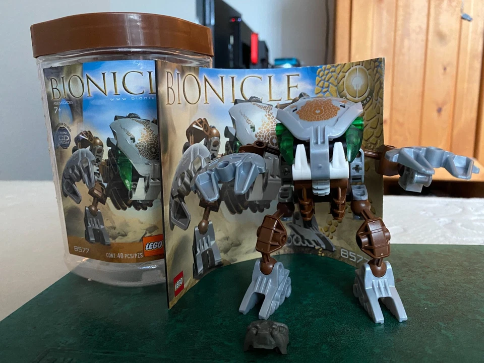 LEGO BIONICLE: Pahrak-Kal (8577) Complete w/ canister & instructions - Image 1 of 1