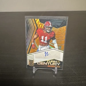 2025 Donruss Elite Jihaad Campbell RC Turn of the Century Auto Orange /199 - Picture 1 of 3