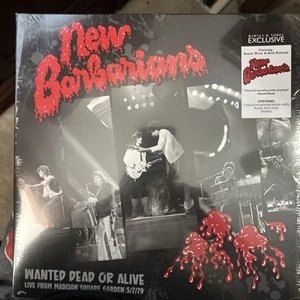 NEW BARBARIANS Wanted Dead or Alive Keith Richards ARCTIC SWIRL vinyl NEW LP - Picture 1 of 1