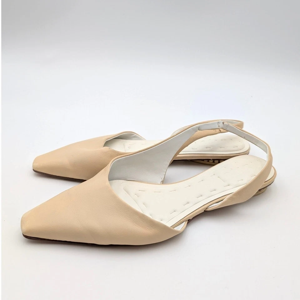 Sarto by Franco Sarto Riva Cuero Cordones Planos Para Mujer Mantequilla Talla US9.5M Foto 1 de 4