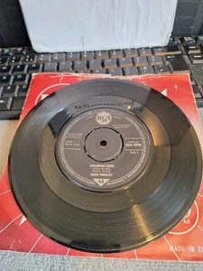 ELVIS PRESLEY JAILHOUSE ROCK 1983 REISSUE RCA UK EX 7" VINYL 45 SINGLE RECORD - Picture 1 of 4