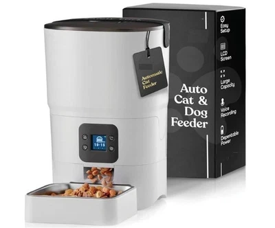 Alimentador Automático Para Mascotas Dispensador De Comida Inteligente Nuevo Foto 1 de 4