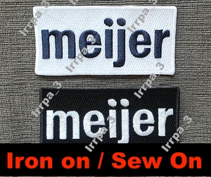 TWO Meijer Detroit Tigers Patch Ad Patch City Connect Baseball Jersey Patch - Picture 1 of 1