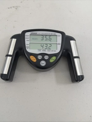 Монитор потери жира OMRON HBF-306C черный портативный проверенный рабочий - Изображение 1 из 4