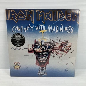Iron Maiden: Can I Play With Madness/The Evil That Men Do Vinyl Lp Record 1990 - Picture 1 of 3