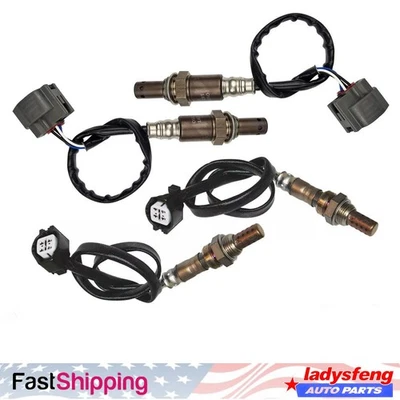 4 sensores de oxígeno ascendente+descendente para Jaguar tipo S Vanden Plas 4,2 L 2006-2008 Foto 1 de 4