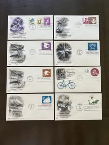 US Postal Stationery Collection - 72 First Day Issue FDCs - Picture 1 of 11