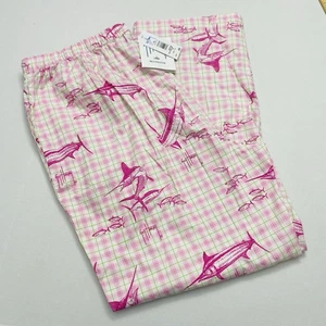 Guy Harvey rosa Schwertfisch Herren Pijamahose 2XL Gummizug/String Taille Baumwolle neu mit Etikett - Bild 1 von 12