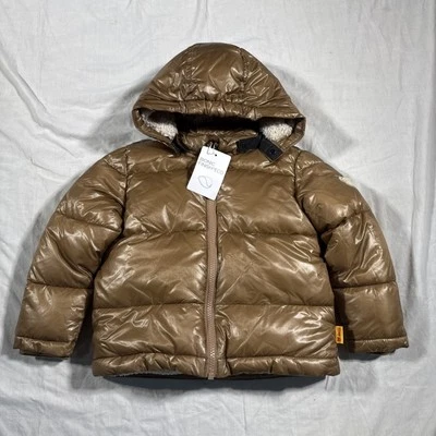 Chaqueta con capucha Steiff Puffer Down para niños 2-3 años nueva con etiquetas Foto 1 de 4