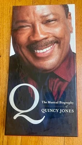 Q: The Musical Biography of Quincy Jones 4 CDs -- SIGNED / AUTOGRAPHED 5x - Bild 1 von 12