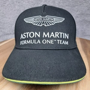 Aston Martin Cognizant Formula One Hat Cap Strap Back Black F1 Racing Mens - Picture 1 of 8